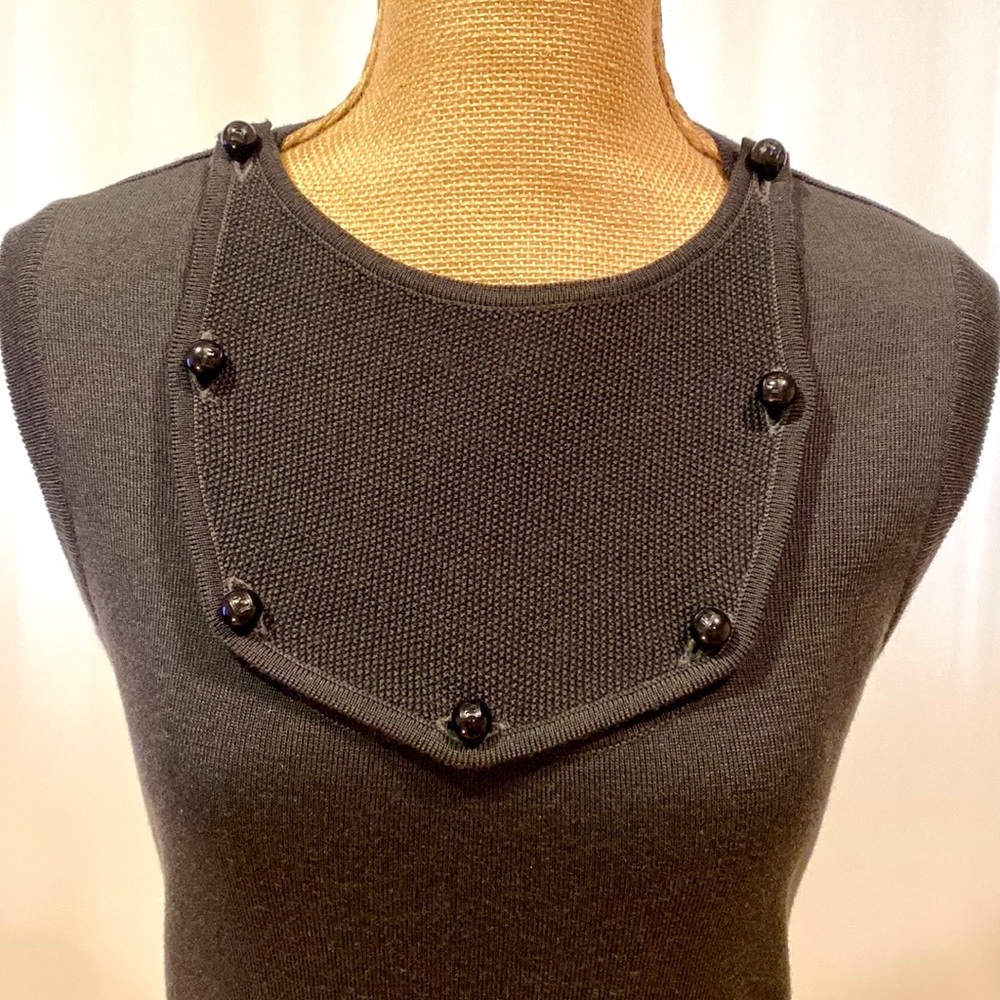 FENDI fabulous wool dress with unique design, size S - Picture 3 of 16